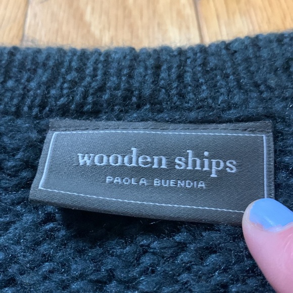 Wooden Ships sweater size s/m - Picture 2 of 4